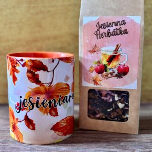 Jesieniara - zestaw kubek+herbata